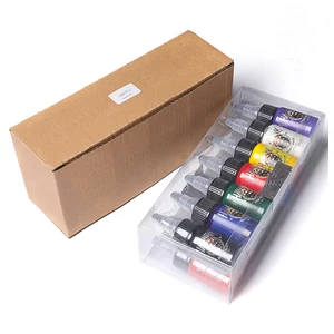 Hawink Tattoo Inks Színes Tetováló Gyakorló pigmentek 7 Db-os 15ml