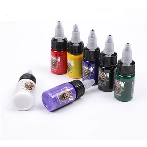 Hawink Tattoo Inks Színes Tetováló Gyakorló pigmentek 7 Db-os 15ml