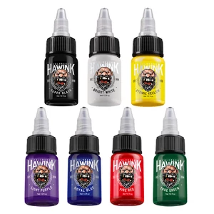 Hawink Tattoo Inks Színes Tetováló Gyakorló pigmentek 7 Db-os 15ml