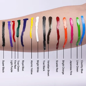 Hawink Tattoo Inks Színes Tetováló Gyakorló pigmentek 7 Db-os 15ml