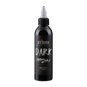 "Dark Black" Fekete Tetováló Festék - 120 ml