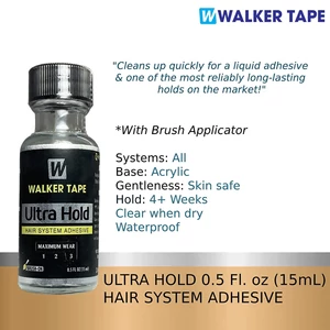 Walker Tape Ultra Hold akril folyékony paróka ragasztó - 15 ml
