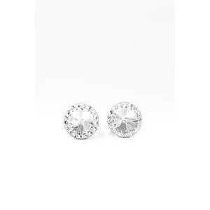 A & ONE S925 Ezüstből Fehér Swarovski Kövekkel Díszített Fülbevaló