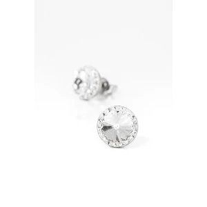 A & ONE S925 Ezüstből Fehér Swarovski Kövekkel Díszített Fülbevaló