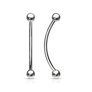 Ezüst Színű 316L Orvosi Acél Szemöldök Piercing