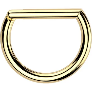 A & ONE Arany Színű Titánium Fül Piercing