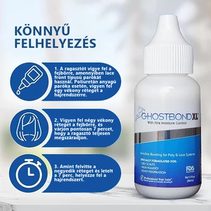 GhostBond XL vízbázisú folyékony paróka ragasztó - 38 ml