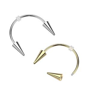 A & ONE Arany Színű 316L Orvosi Acél Patkó Piercing
