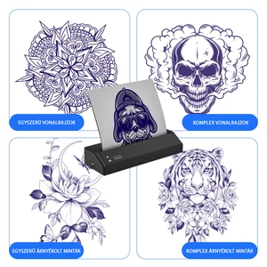 Bluetooth Hőnyomtató Tetováláshoz