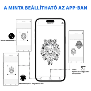 Bluetooth Hőnyomtató Tetováláshoz