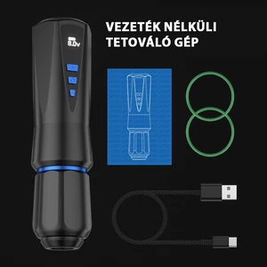 Fekete Színű Vezeték Nélküli Tetováló Toll