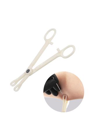 A & ONE Piercing Készítő Fogó Kör Alakú Réssel, Sterilizált Tasakban