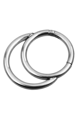 A & ONE Ezüst Színű Rozsdamentes Acél Különleges Karika Fül Vagy Orr Piercing
