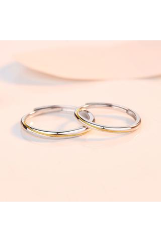 A & ONE "Anya-Lánya" gyűrűk 2 méretben S925 ezüst karikagyűrű 19mm