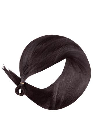 Csokibarna Szintetikus Póthaj Fonáshoz #2 - 90 cm 