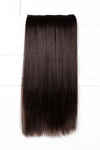 Barna Csatos Hullámos Póthaj 60 cm