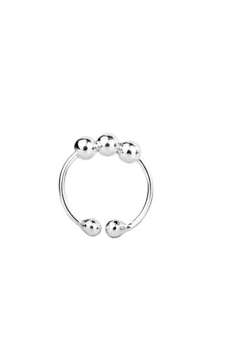A & ONE S925 Ezüst Gömbökkel Díszített Álpiercing