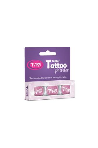 Kép 1/2 - Tytoo Babarózsaszín Csillámpor Szett  3 x 2,5 ml