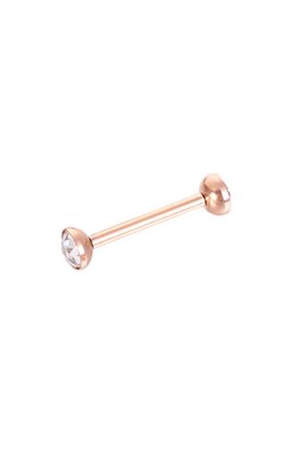 Kép 1/2 - A & ONE Arany színű cirkónia köves piercing
