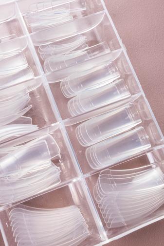 Kép 3/3 - Átlátszó Nail Tips Box