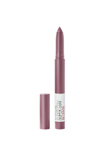 Kép 1/3 - Maybelline SuperStay Ink Crayon hosszantartó matt ajakrúzs ceruza hegyezővel -- 25
