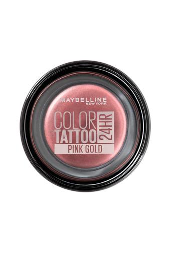 Kép 1/4 - Maybelline Color Tattoo 24H Géles Hosszantartó Szemhéjpúder -- 65 Pink Gold