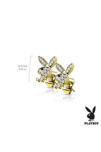 Kép 2/3 - Playboy Nyuszis Rózsaarany Színű