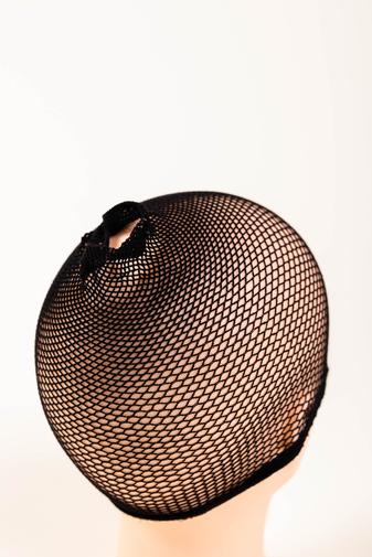 Kép 3/4 - Fekete Rövid Szintetikus Paróka Frufruval - 36 cm
