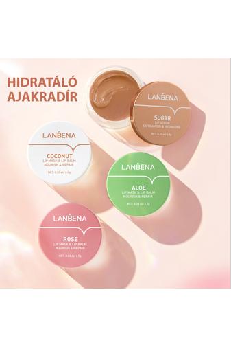 Kép 1/4 - LANBENA Barnacukros Hidratáló Ajakradír