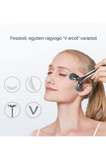 Kép 5/6 - A & ONE Fekete Görgős Szem És Arcmasszírozó