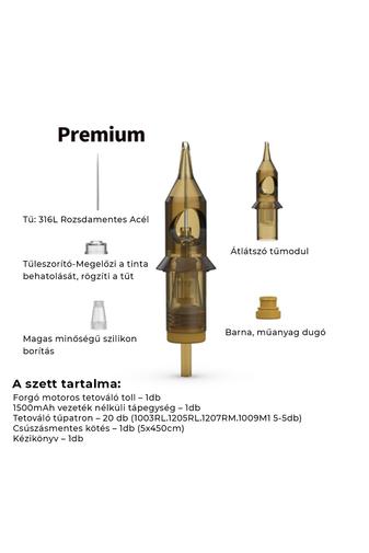 Kép 10/18 - Tetováló Gép Szett Tetováló Tollal Kézitáskában
