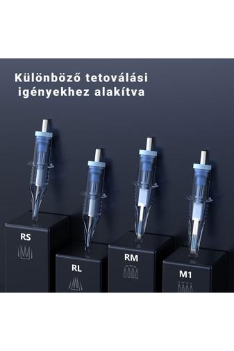 Kép 4/5 -  20 db-os Tetováló Tűmodul Szett 