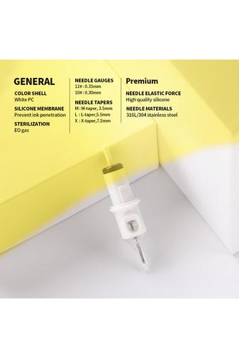 Kép 5/16 - HAWINK QUELLE Prémium 20 db-os Tetováló Tűmodul Szett - 1005RL