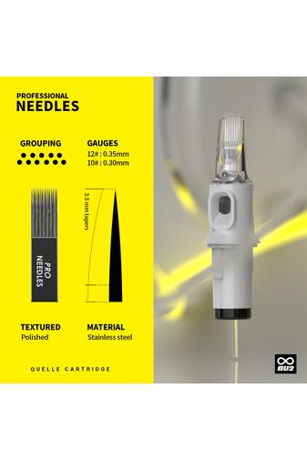 Kép 6/16 - HAWINK QUELLE Prémium 20 db-os Tetováló Tűmodul Szett - 1005RL