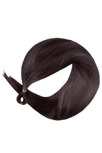 Kép 1/2 - Csokibarna Szintetikus Póthaj Fonáshoz #2 - 90 cm 