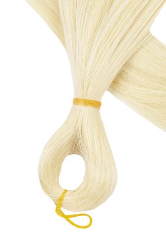 Kép 3/3 - Szőke Szintetikus Póthaj Fonáshoz #613 - 90 cm 