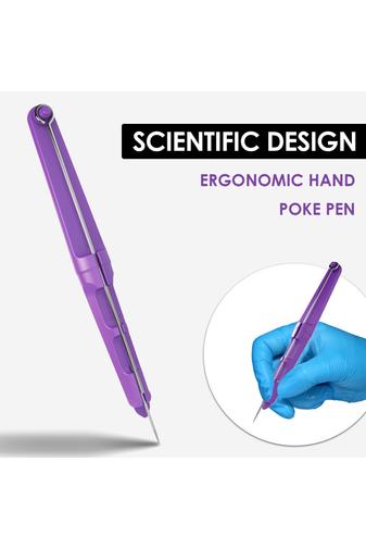 Kép 5/5 - Wormhole Handpoke Tetováló Szett Ergonomikus Tollal És Tartozékokkal