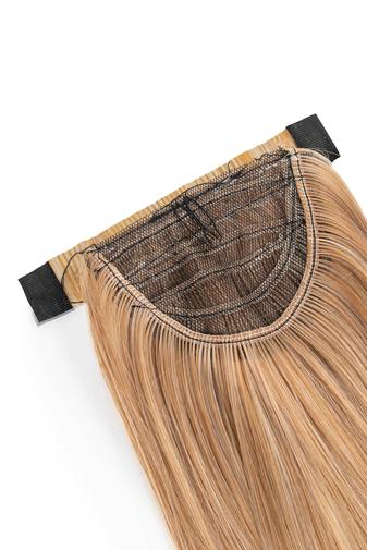 Kép 3/3 - A &amp; ONE Mézszőke Egyenes Csatos Póthaj Copfhoz 60 cm