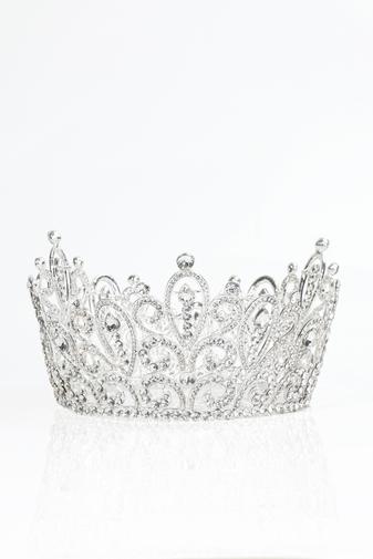 Kép 1/5 - Esküvői Nagy Méretű Extravagáns Korona