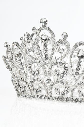 Kép 2/5 - Esküvői Nagy Méretű Extravagáns Korona