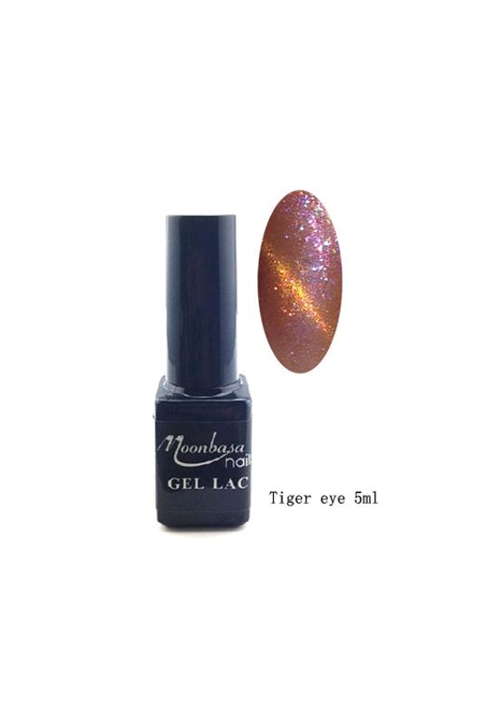 Moonbasa Tiger eye gél lakk 5ml #833 Csillámos Flamingórózsaszín