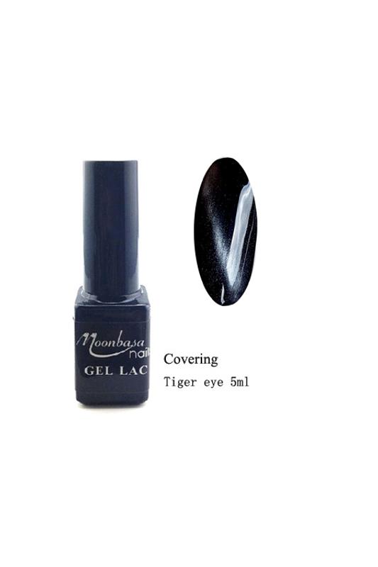 Moonbasa Tiger eye covering gél lakk 5ml #852 Ezüst