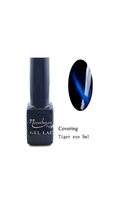 Moonbasa Tiger eye covering gél lakk 5ml #854 Kék