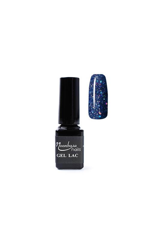 Moonbasa ONE step 5ml #262 Sötétkék szivárvány glitterrel