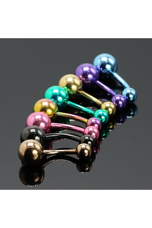 A & ONE Rózsaarany színű orvosi acél piercing