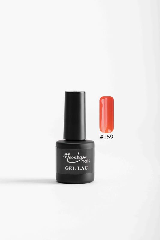 Moonbasa 6ML gél lakk #159 Narancsvörös