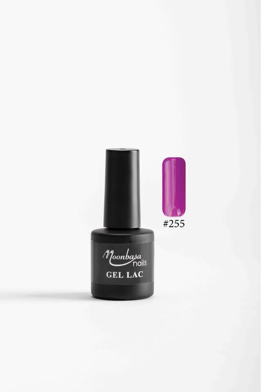 Moonbasa 6ML gél lakk #255 Neonlila