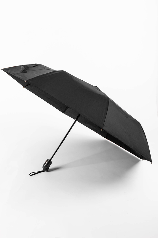Fekete Automata Esernyő, 112 cm Átmérővel