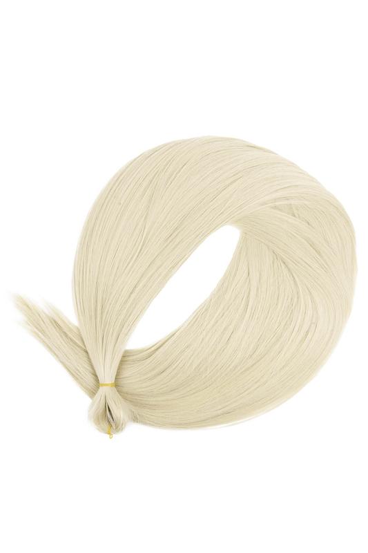 Platinaszőke Szintetikus Póthaj Fonáshoz #88- 90 cm 
