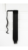 A & ONE Fekete Hosszú Egyenes Szintetikus Póthaj Copfhoz 60 cm